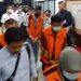 Lima Orang Tersangka Dugaan Korupsi Pembangunan Puskesmas Bungku Di Tahan Subdit  III Reskrimsus Polda Jambi