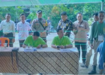 Pilkades Desa Aro Terpantau Berjalan Lancar