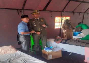Upacat HUT Pol PP,Damkar Dan Linmas Tahun 2023 Berjalan Sukses Dihalaman Kantor Bupati Batang Hari