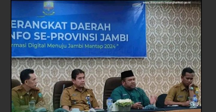 Pemerintah Kabupaten Batanghari meraih predikat baik dalam hasil evaluasi Sistem Pemerintahan Berbasis Elektronik (SPBE).