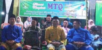 Bupati Batanghari M.Fadhil Arief Diwakili Setda Buka Secara Resmi MTQ Ke 52 Tingkat Kecamatan Mersam