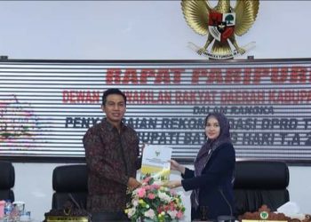 Salah Satu Rekomendasi DPRD Pada Saat Paripurna Terhadap Laporan Keterangan Pertanggung Jawaban (LKPJ) Bupati Batanghari tahun 2022
