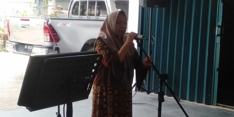 Seluruh Petugas Kebersihan (DLH) Halal Bil Halal Bersama Wakil Bupati