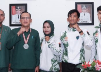 Atlit Wushu Raih 10 Medali Diajang Porprov Jambi Ke XXIII,Diskominfo Beri Apresiasi