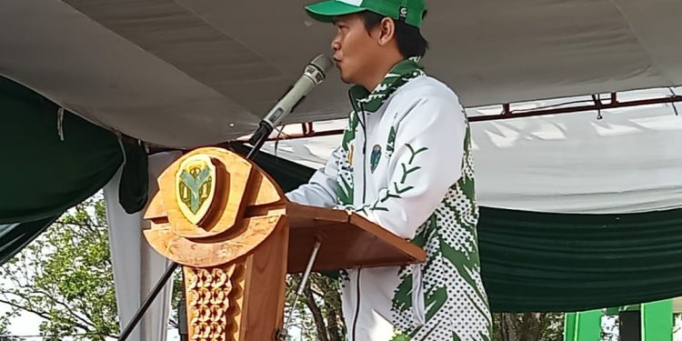 Ini Dia Pesan Ketua Koni”Tandri Syaputra”Kepada Kontingen Batanghari Jaga Etika Dan Nama Baik Daerah