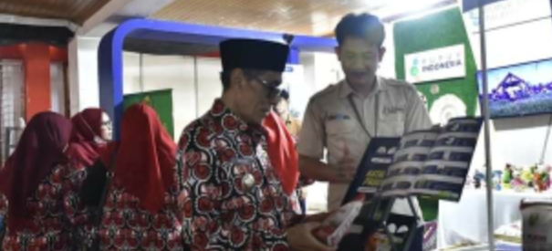 Wakil Bupati, Ketua TP PKK Dan Ketua I TP PKK Kabupaten Batanghari Hadiri Puncak Harganas Ke 30 Di Sumsel