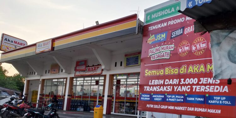 “Tak Memiliki Izin” Mini Market AKA MART Bebas Melenggang Menjalankan Aktifitasnya