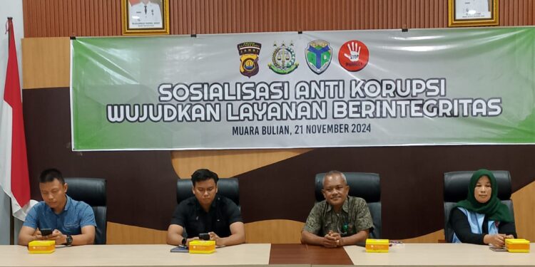 Dukung Asta Cita Polres Batanghari Beserta Pemkab Sosialisasi Cegah Korupsi