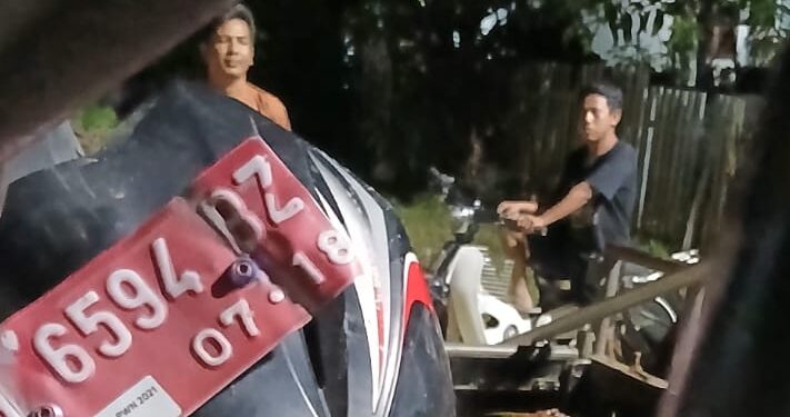 “Miris Motor Dinas Milik Ketua BPD Di Gunakan Mencuri TBS Sawit”