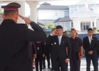 Junaidi Mahir Pimpin Upacara Hari Lahir Pancasila