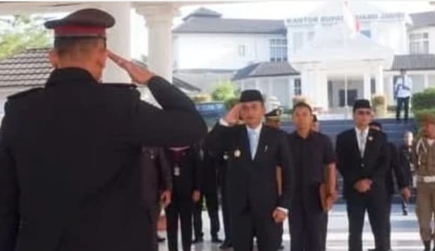 Junaidi Mahir Pimpin Upacara Hari Lahir Pancasila
