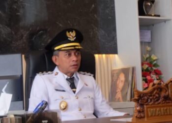 Peringati Hari Otonomi Daerah Ke -XXIX, Wakil Bupati Junaidi Mahir Ikuti Secara Virtual
