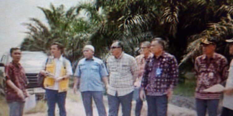 Sekda Muaro Jambi Tinjau Lokasi Pembangunan Sekolah Rakyat