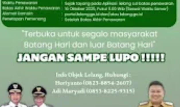 BEKAUDA Lelang Terbuka Kendaraan Roda Dua,Roda Empat & Alat Berat Aset Milik Daerah